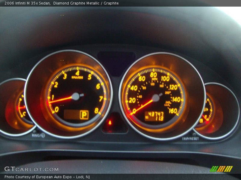 Diamond Graphite Metallic / Graphite 2006 Infiniti M 35x Sedan