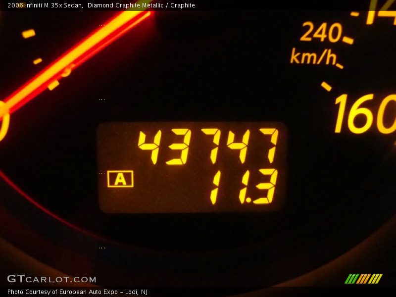 Diamond Graphite Metallic / Graphite 2006 Infiniti M 35x Sedan