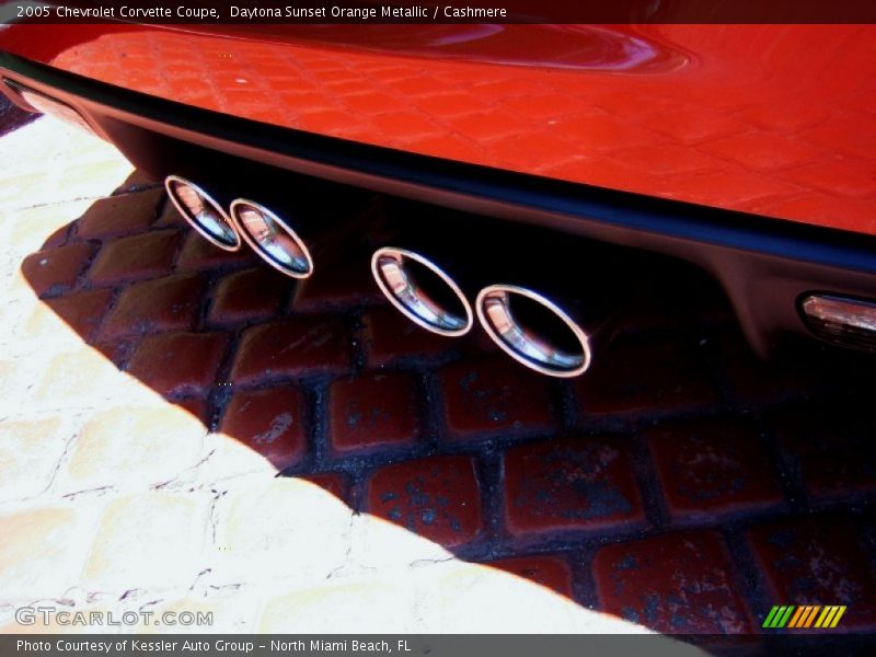 Daytona Sunset Orange Metallic / Cashmere 2005 Chevrolet Corvette Coupe