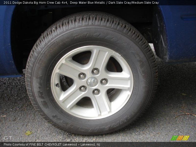  2011 Dakota Big Horn Crew Cab 4x4 Wheel