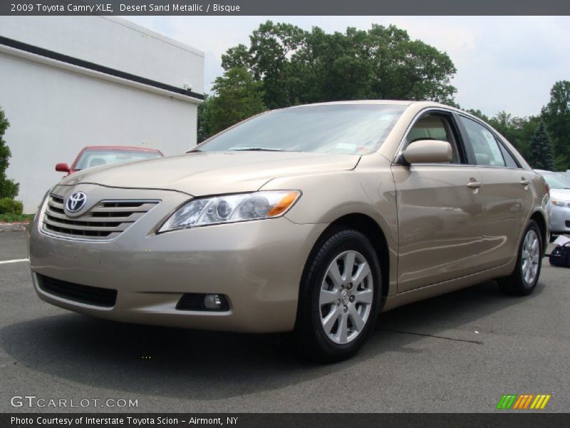 Desert Sand Metallic / Bisque 2009 Toyota Camry XLE