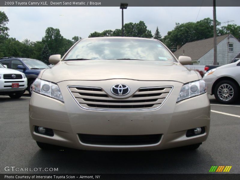 Desert Sand Metallic / Bisque 2009 Toyota Camry XLE