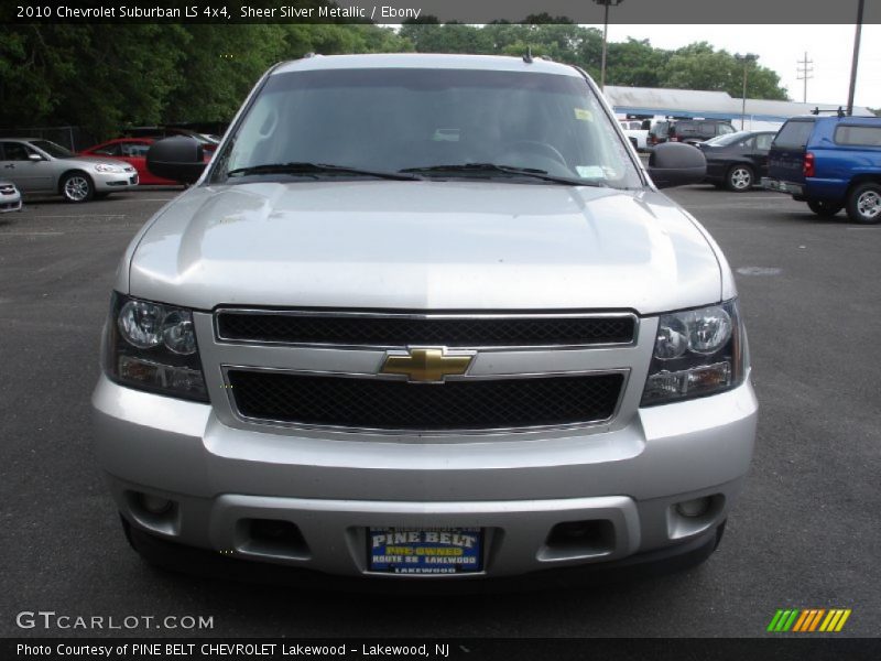 Sheer Silver Metallic / Ebony 2010 Chevrolet Suburban LS 4x4