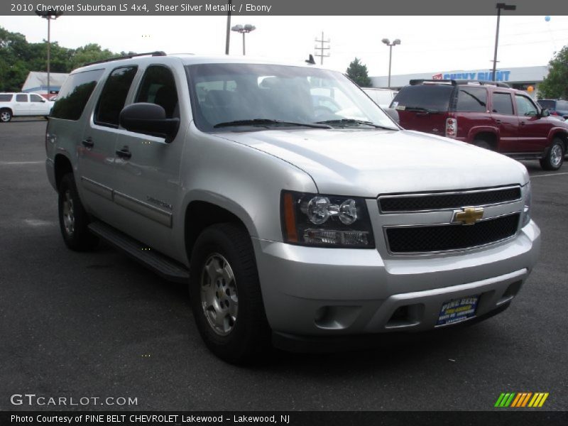 Sheer Silver Metallic / Ebony 2010 Chevrolet Suburban LS 4x4