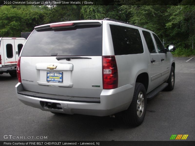 Sheer Silver Metallic / Ebony 2010 Chevrolet Suburban LS 4x4