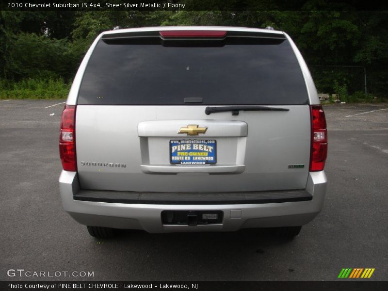 Sheer Silver Metallic / Ebony 2010 Chevrolet Suburban LS 4x4