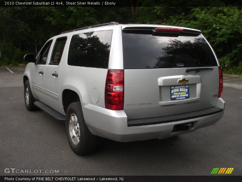 Sheer Silver Metallic / Ebony 2010 Chevrolet Suburban LS 4x4