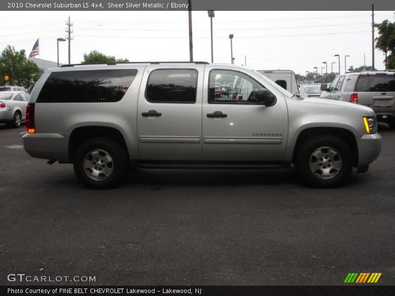 Sheer Silver Metallic / Ebony 2010 Chevrolet Suburban LS 4x4