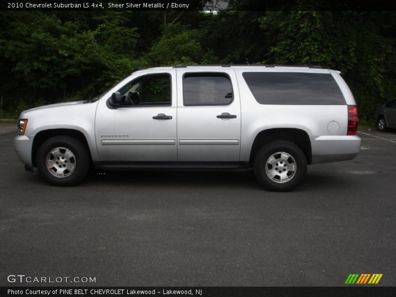 Sheer Silver Metallic / Ebony 2010 Chevrolet Suburban LS 4x4