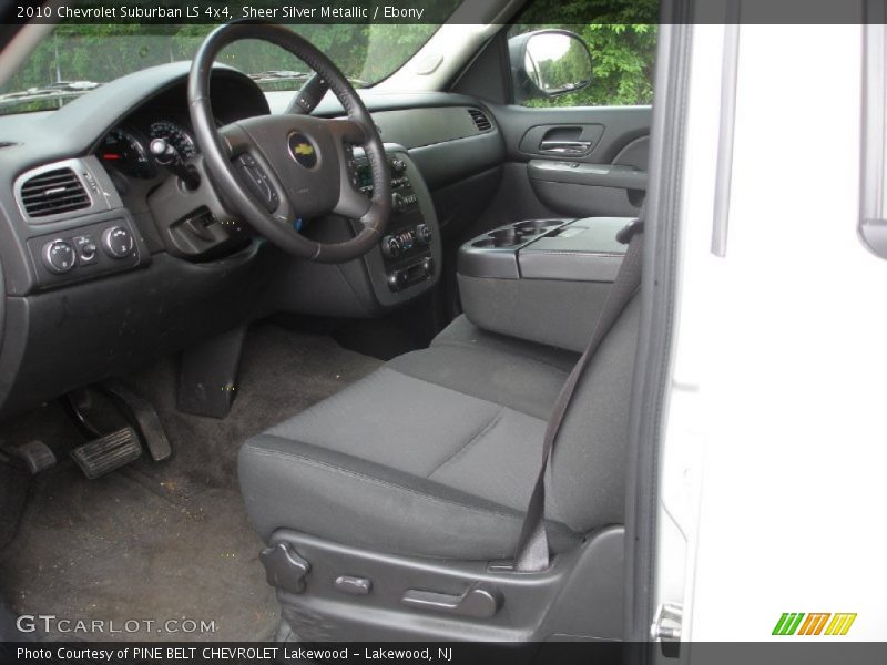 Sheer Silver Metallic / Ebony 2010 Chevrolet Suburban LS 4x4