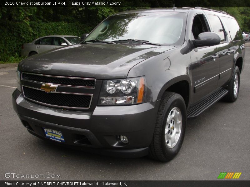 Taupe Gray Metallic / Ebony 2010 Chevrolet Suburban LT 4x4