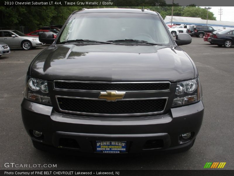 Taupe Gray Metallic / Ebony 2010 Chevrolet Suburban LT 4x4