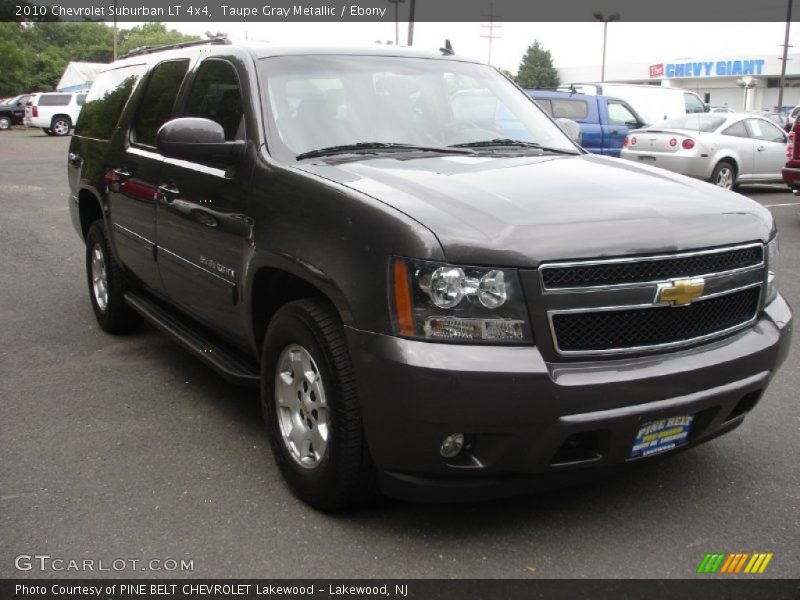Taupe Gray Metallic / Ebony 2010 Chevrolet Suburban LT 4x4