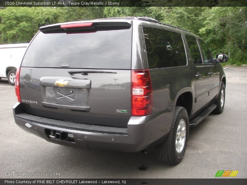 Taupe Gray Metallic / Ebony 2010 Chevrolet Suburban LT 4x4