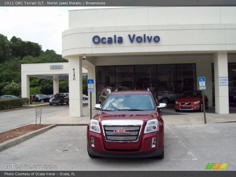 Merlot Jewel Metallic / Brownstone 2011 GMC Terrain SLT