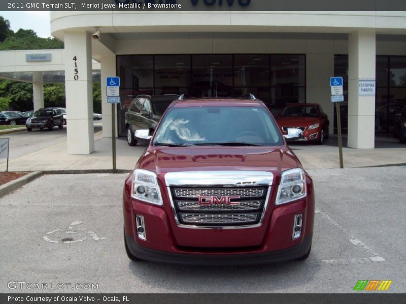 Merlot Jewel Metallic / Brownstone 2011 GMC Terrain SLT