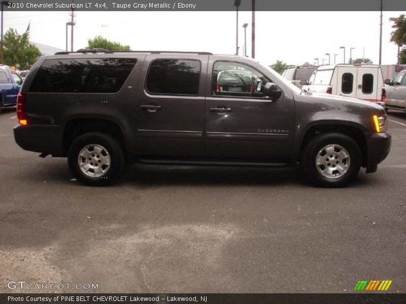 Taupe Gray Metallic / Ebony 2010 Chevrolet Suburban LT 4x4