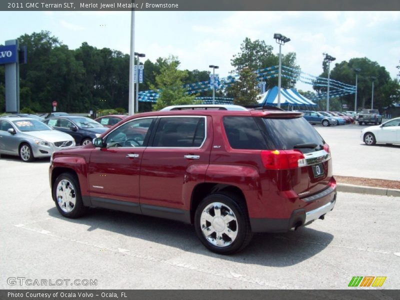 Merlot Jewel Metallic / Brownstone 2011 GMC Terrain SLT