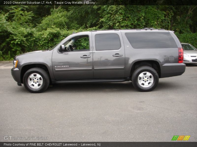 Taupe Gray Metallic / Ebony 2010 Chevrolet Suburban LT 4x4