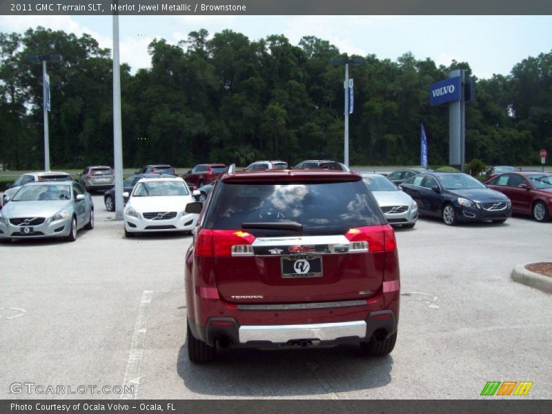 Merlot Jewel Metallic / Brownstone 2011 GMC Terrain SLT