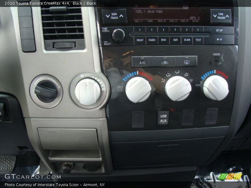 Controls of 2010 Tundra CrewMax 4x4