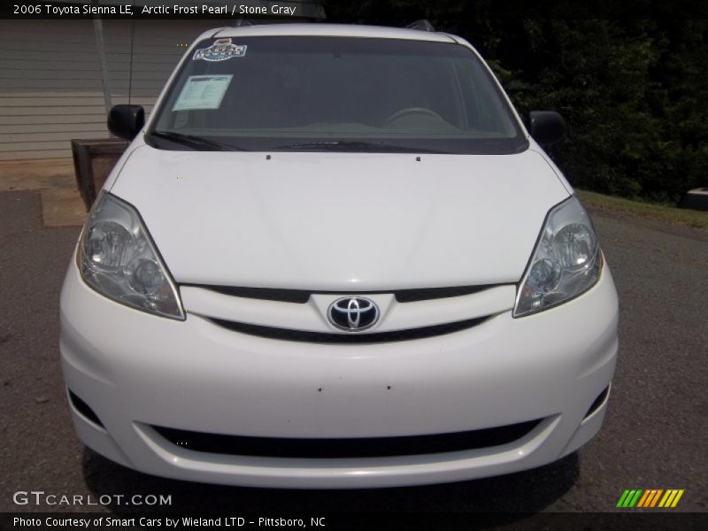 Arctic Frost Pearl / Stone Gray 2006 Toyota Sienna LE