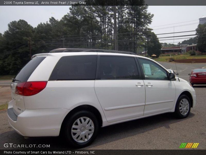 Arctic Frost Pearl / Stone Gray 2006 Toyota Sienna LE