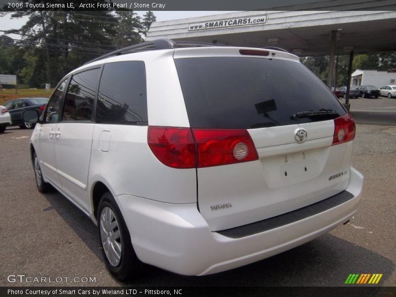 Arctic Frost Pearl / Stone Gray 2006 Toyota Sienna LE