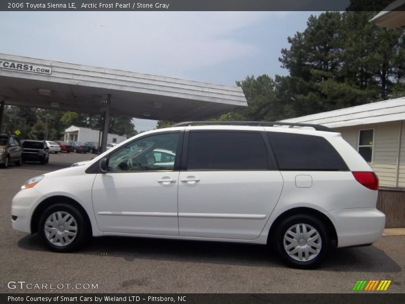 Arctic Frost Pearl / Stone Gray 2006 Toyota Sienna LE