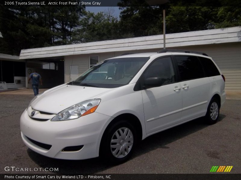 Arctic Frost Pearl / Stone Gray 2006 Toyota Sienna LE
