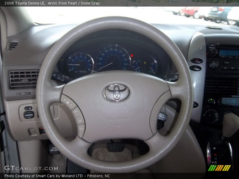 Arctic Frost Pearl / Stone Gray 2006 Toyota Sienna LE