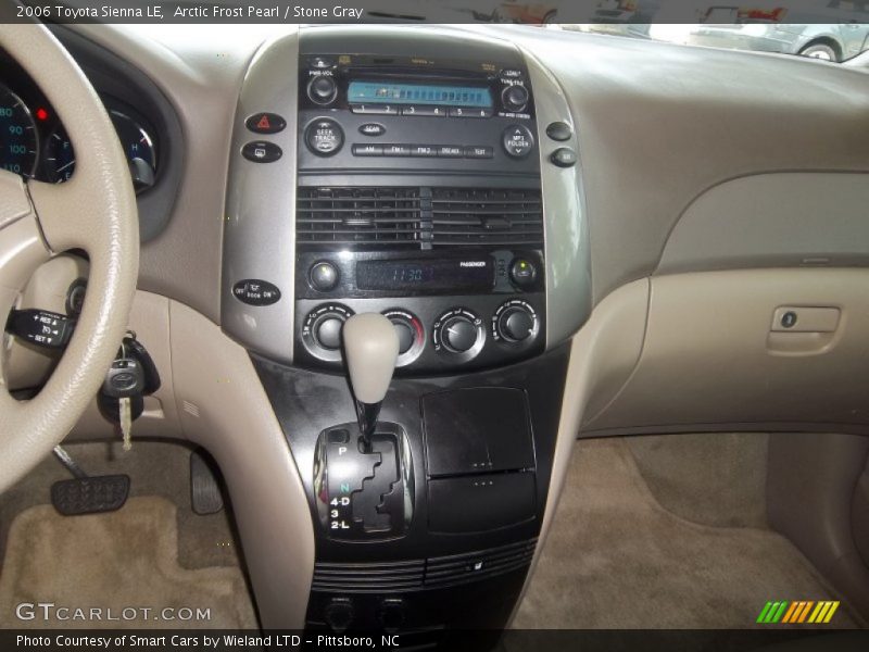 Arctic Frost Pearl / Stone Gray 2006 Toyota Sienna LE