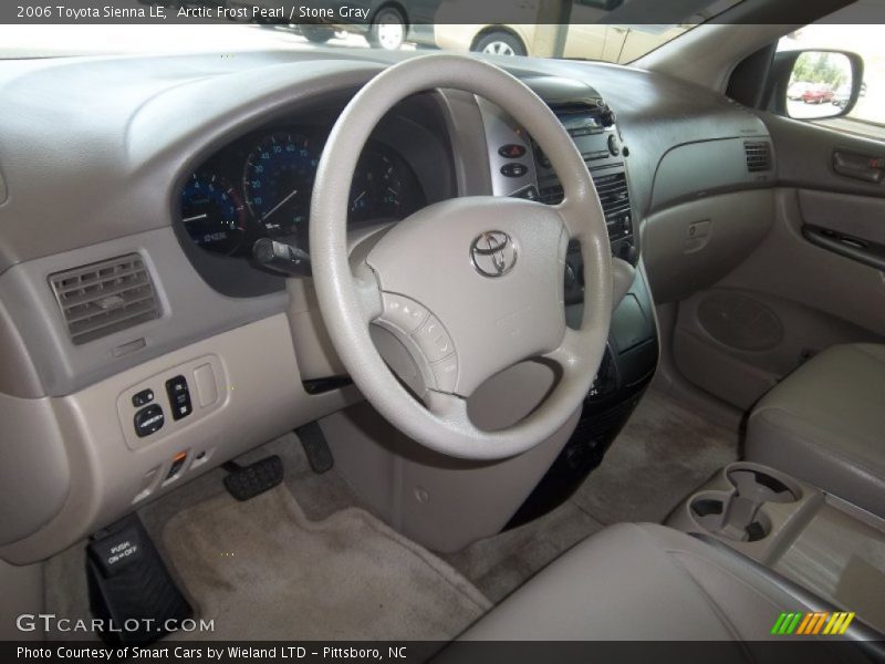 Arctic Frost Pearl / Stone Gray 2006 Toyota Sienna LE