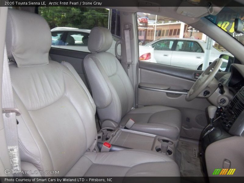 Arctic Frost Pearl / Stone Gray 2006 Toyota Sienna LE