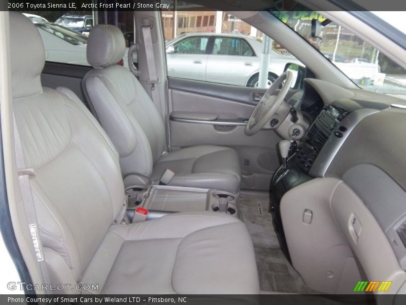 Arctic Frost Pearl / Stone Gray 2006 Toyota Sienna LE