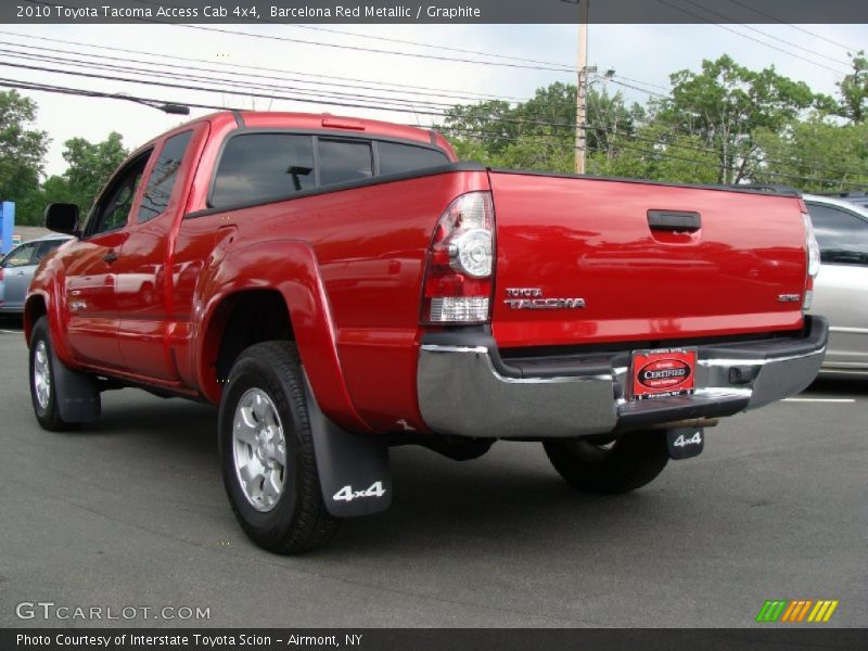 Barcelona Red Metallic / Graphite 2010 Toyota Tacoma Access Cab 4x4
