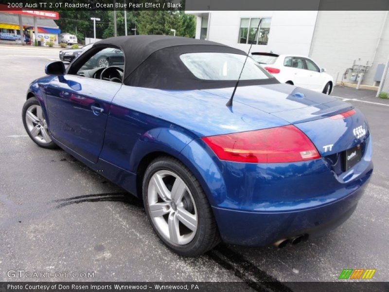 2008 TT 2.0T Roadster Ocean Blue Pearl Effect