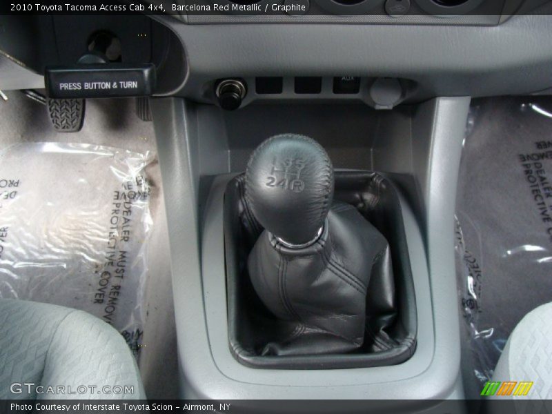  2010 Tacoma Access Cab 4x4 5 Speed Manual Shifter