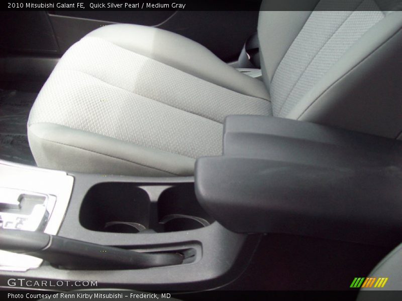 Quick Silver Pearl / Medium Gray 2010 Mitsubishi Galant FE