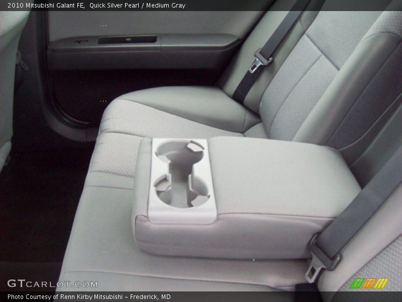 Quick Silver Pearl / Medium Gray 2010 Mitsubishi Galant FE