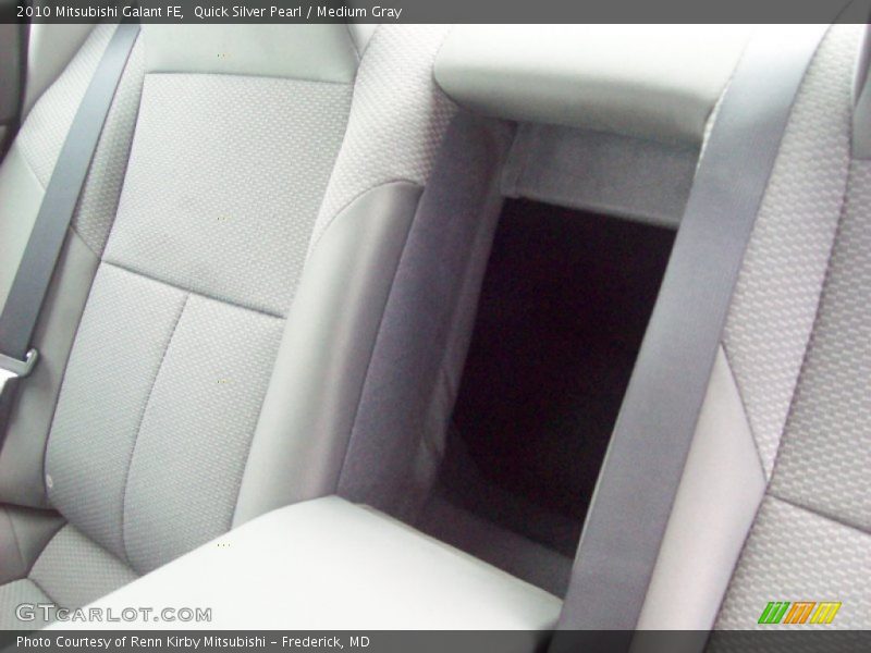 Quick Silver Pearl / Medium Gray 2010 Mitsubishi Galant FE