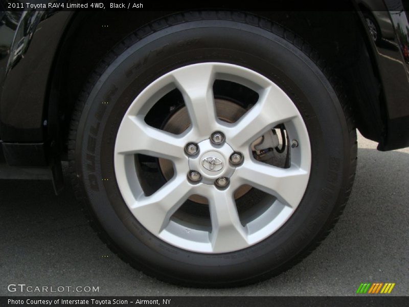 Black / Ash 2011 Toyota RAV4 Limited 4WD