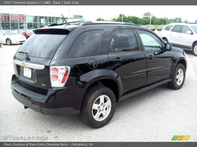 Black / Dark Gray 2007 Chevrolet Equinox LT AWD