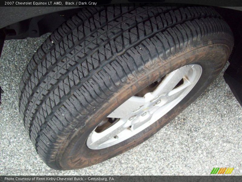 Black / Dark Gray 2007 Chevrolet Equinox LT AWD