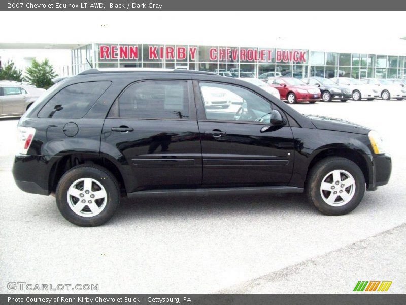 Black / Dark Gray 2007 Chevrolet Equinox LT AWD