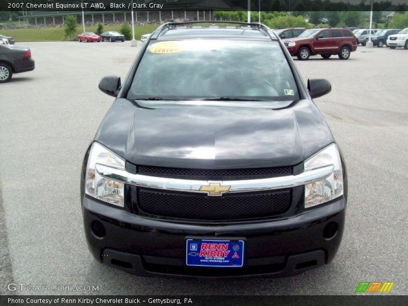 Black / Dark Gray 2007 Chevrolet Equinox LT AWD