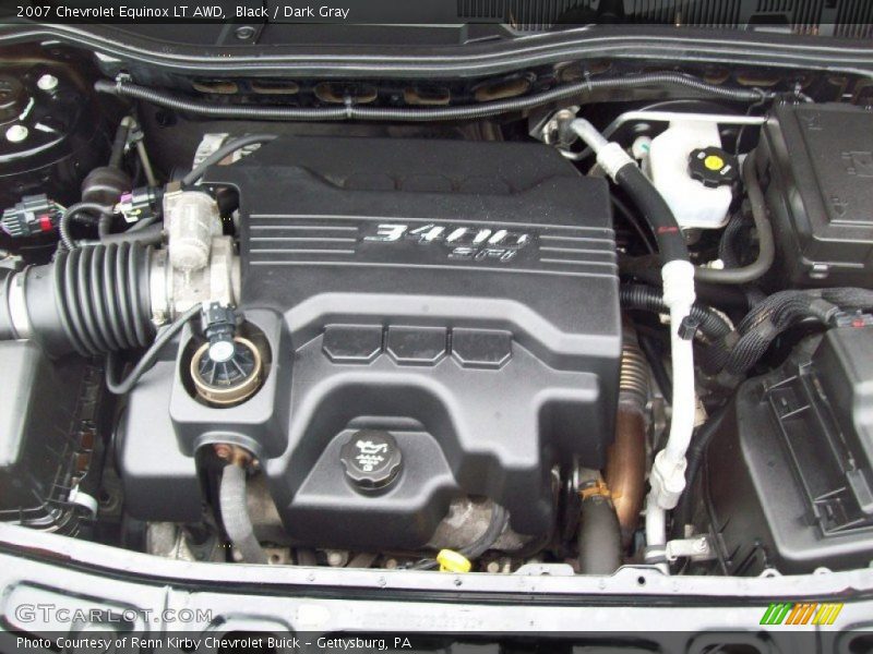 Black / Dark Gray 2007 Chevrolet Equinox LT AWD