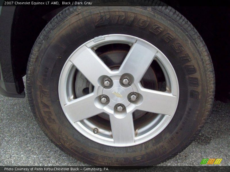 Black / Dark Gray 2007 Chevrolet Equinox LT AWD