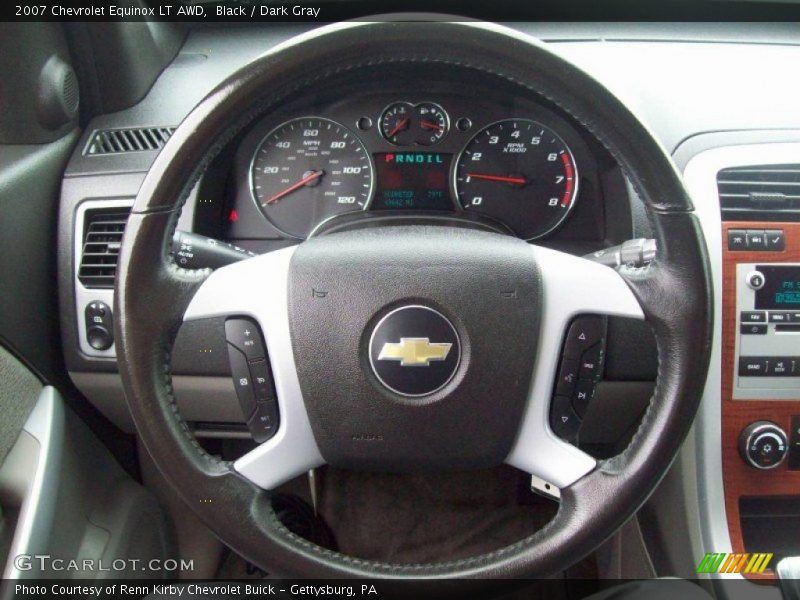 Black / Dark Gray 2007 Chevrolet Equinox LT AWD