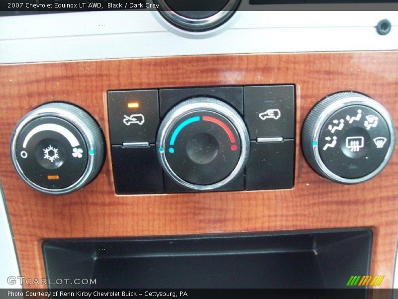 Black / Dark Gray 2007 Chevrolet Equinox LT AWD